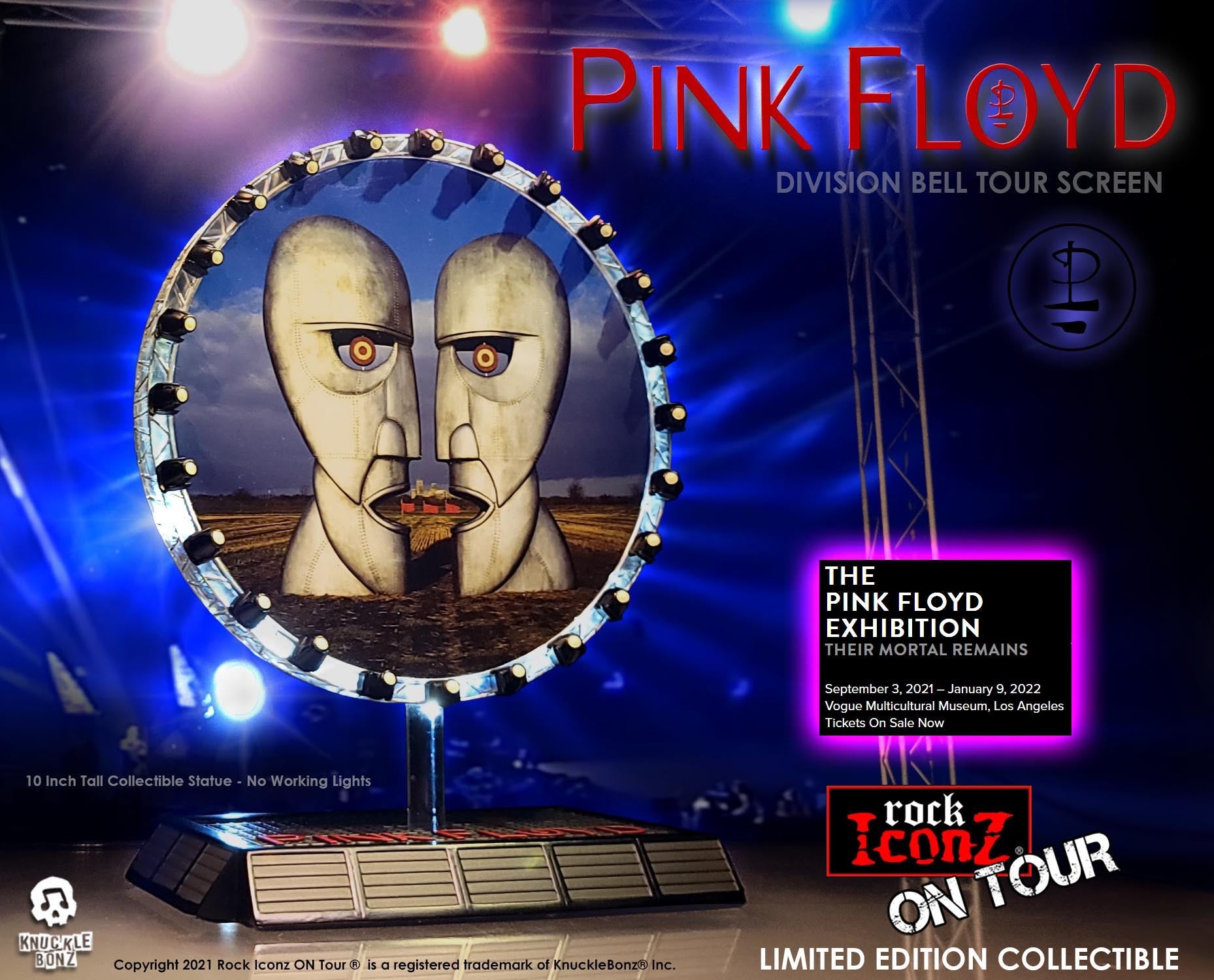 Pink Floyd Exhibition "Their Mortal Remains" Los Angeles Delayed